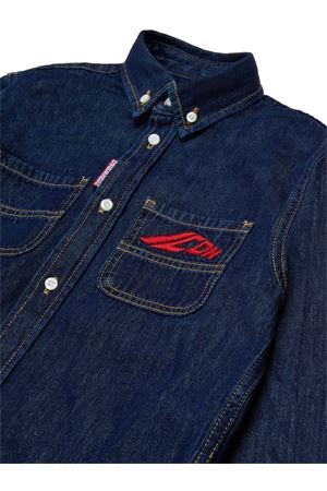 denim cotton shirt DSQUARED KIDS | DQ3139D0AFMDQ01